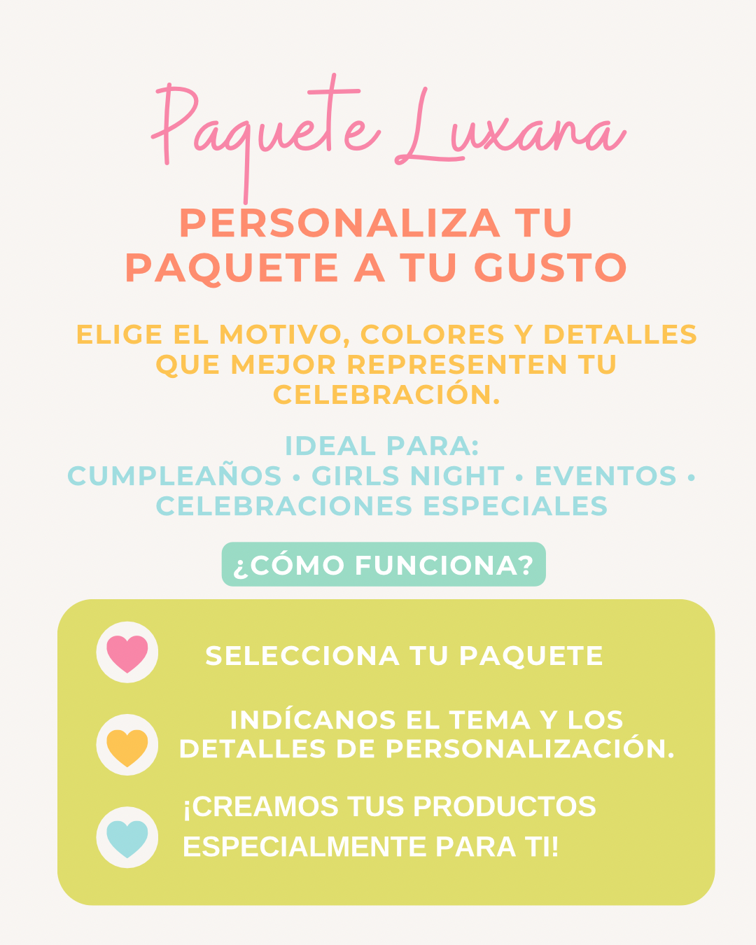Paquete Luxana Little Stars