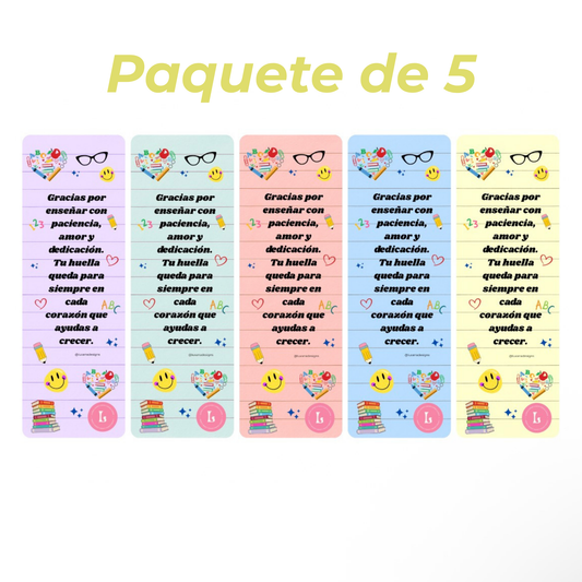 Teacher’s Bookmark Set